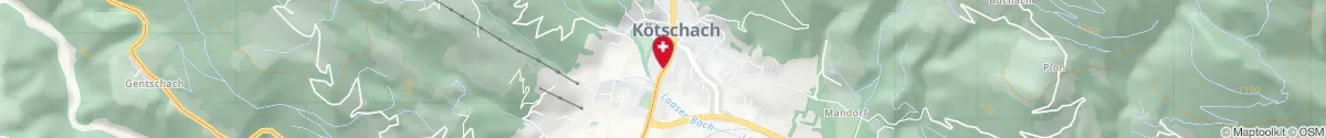 Kartendarstellung des Standorts für Apotheke Zum heiligen Josef in 9640 Kötschach